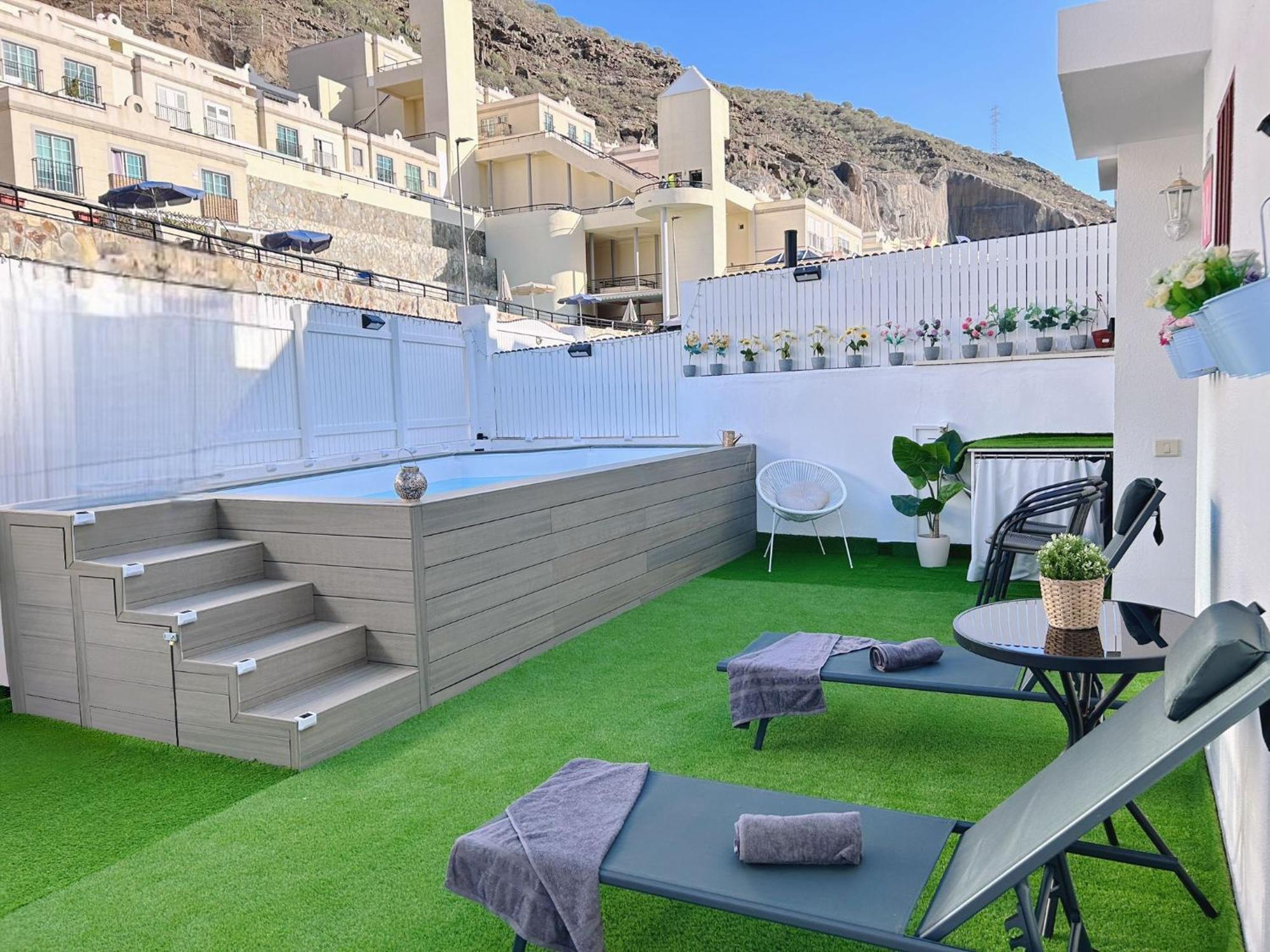 Big Villa Puerto Rico With Heated Saltwater Jacuzzi Pool & Bbq & Private Parking Εξωτερικό φωτογραφία